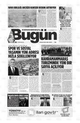 KAHRAMANMARAŞ'TA BUGÜN