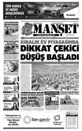 KAHRAMANMARAŞ MANŞET