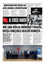 ÖZ ERCİŞ HABER
