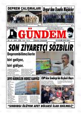 SINDIRGI GÜNDEM