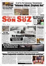 SİİRT’TE SON SÖZ